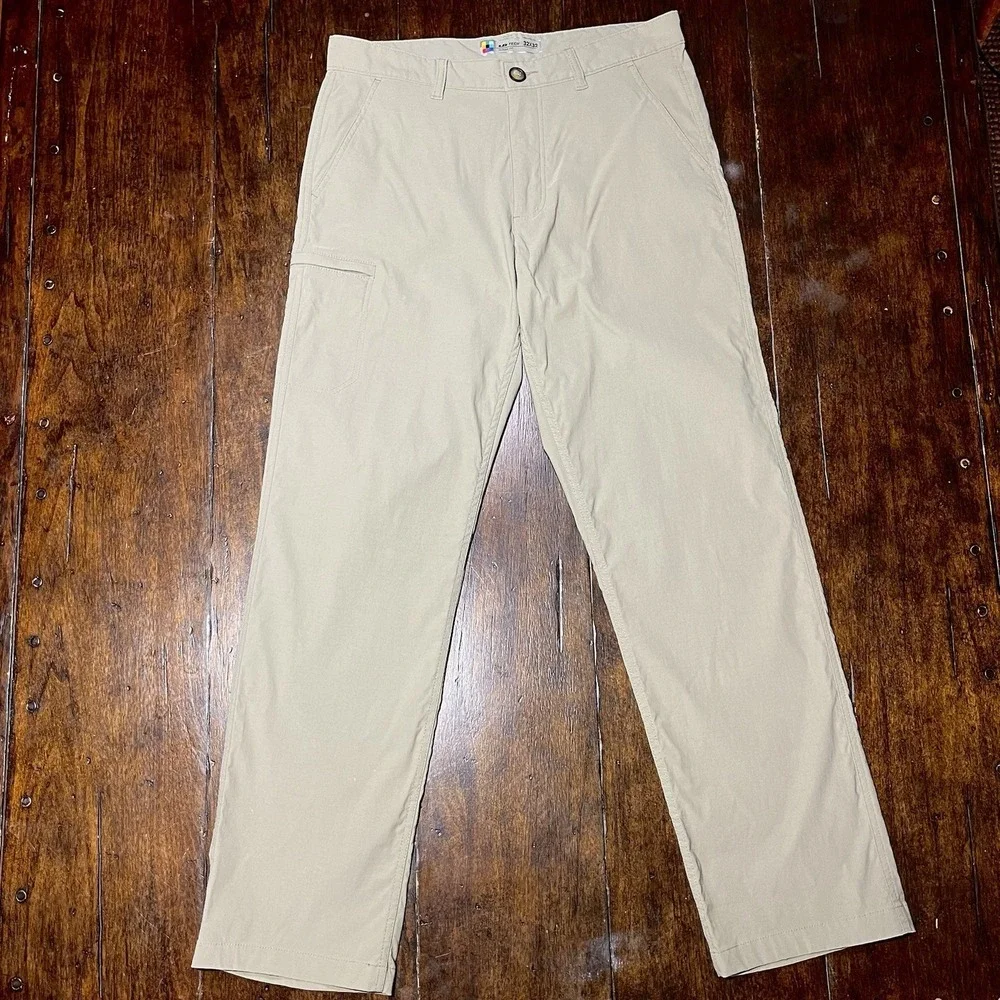 Unionbay Mens UB Tech Classic Chino Casual Pants Cargo Hiking Outdoors Sz 32/32‎